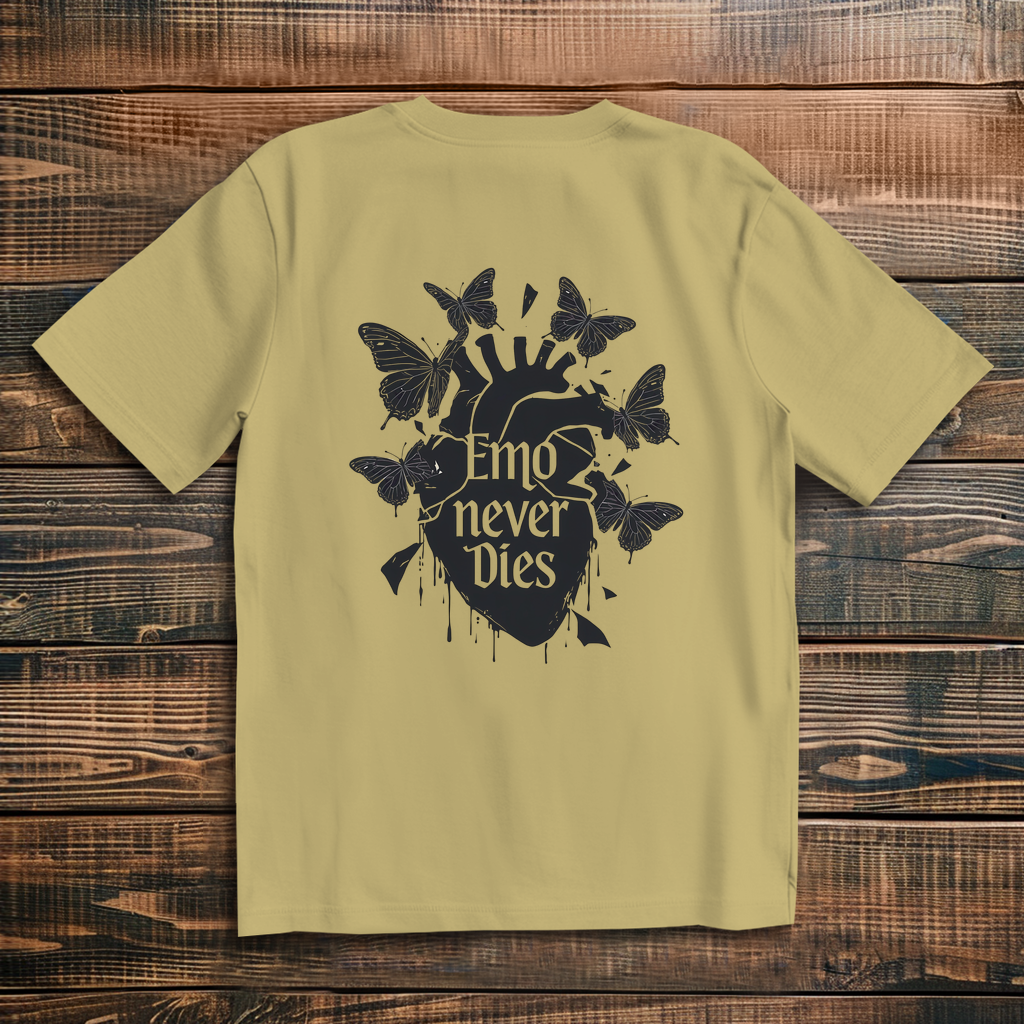 Oversize T-Shirt Emo Never Dies 10