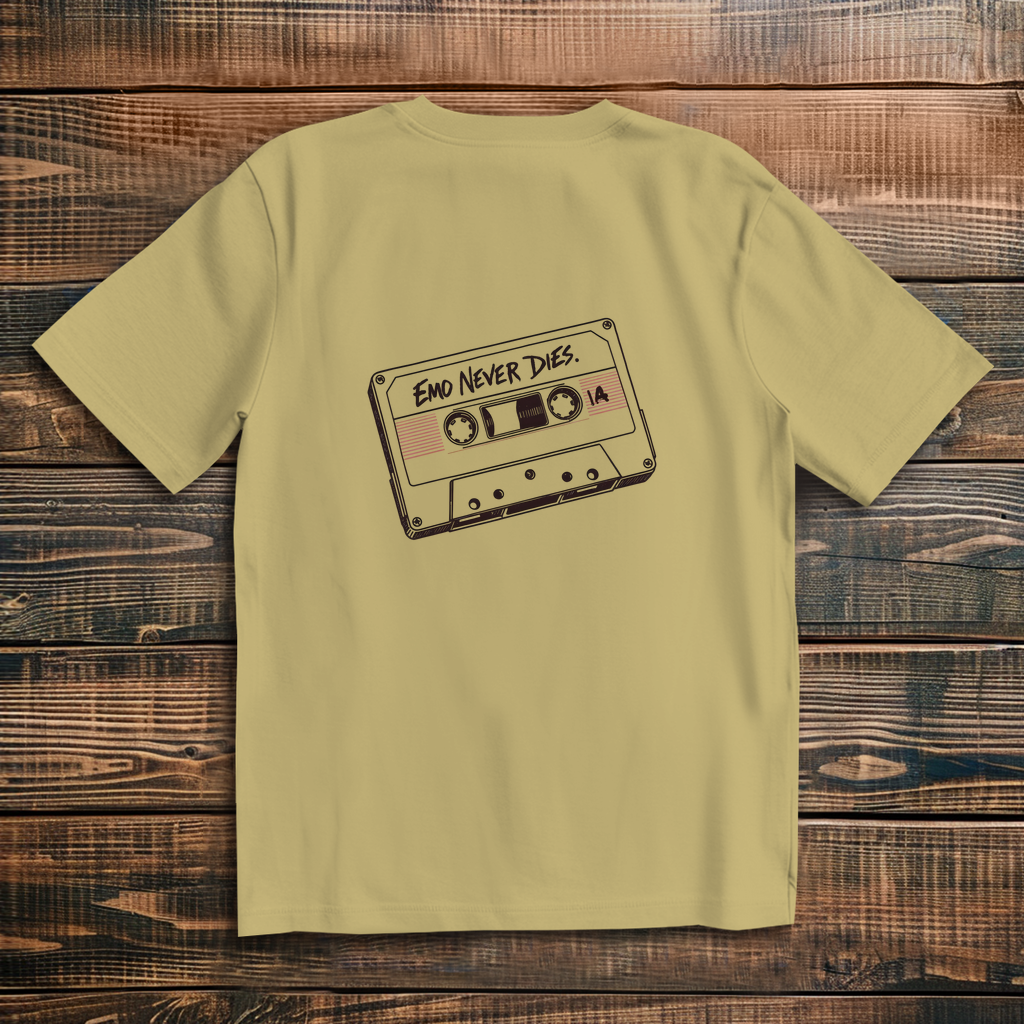 Oversize T-Shirt Emo Never Dies 8