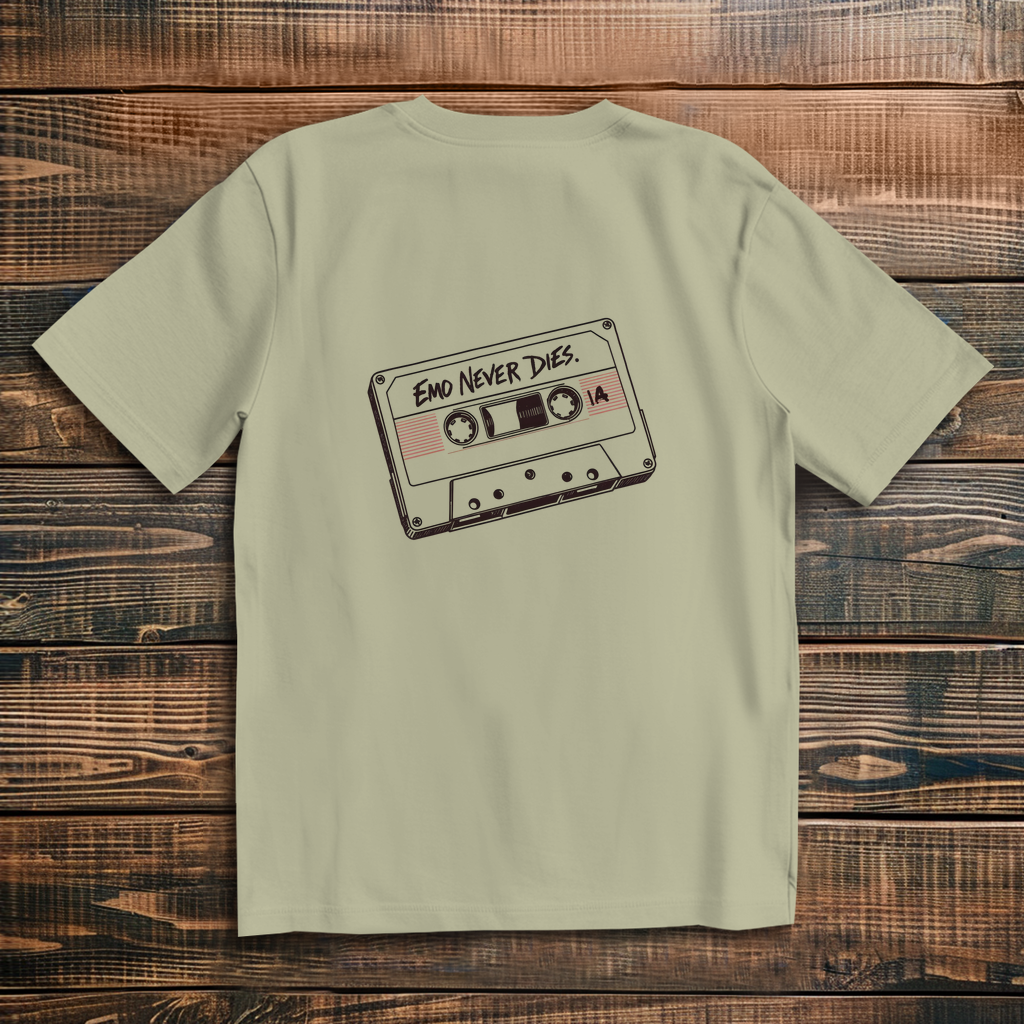 Oversize T-Shirt Emo Never Dies 8