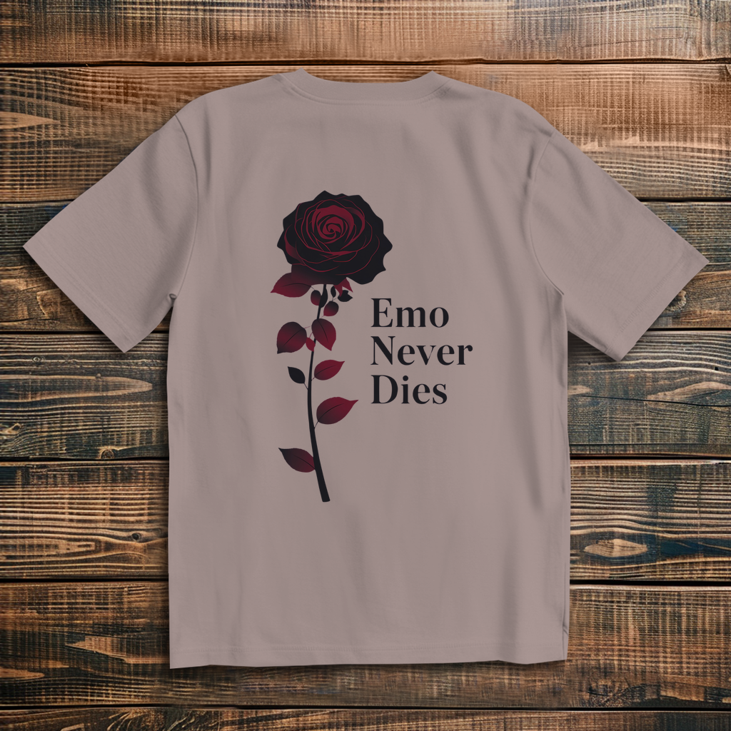 Oversized T-Shirt Emo Never Dies 5