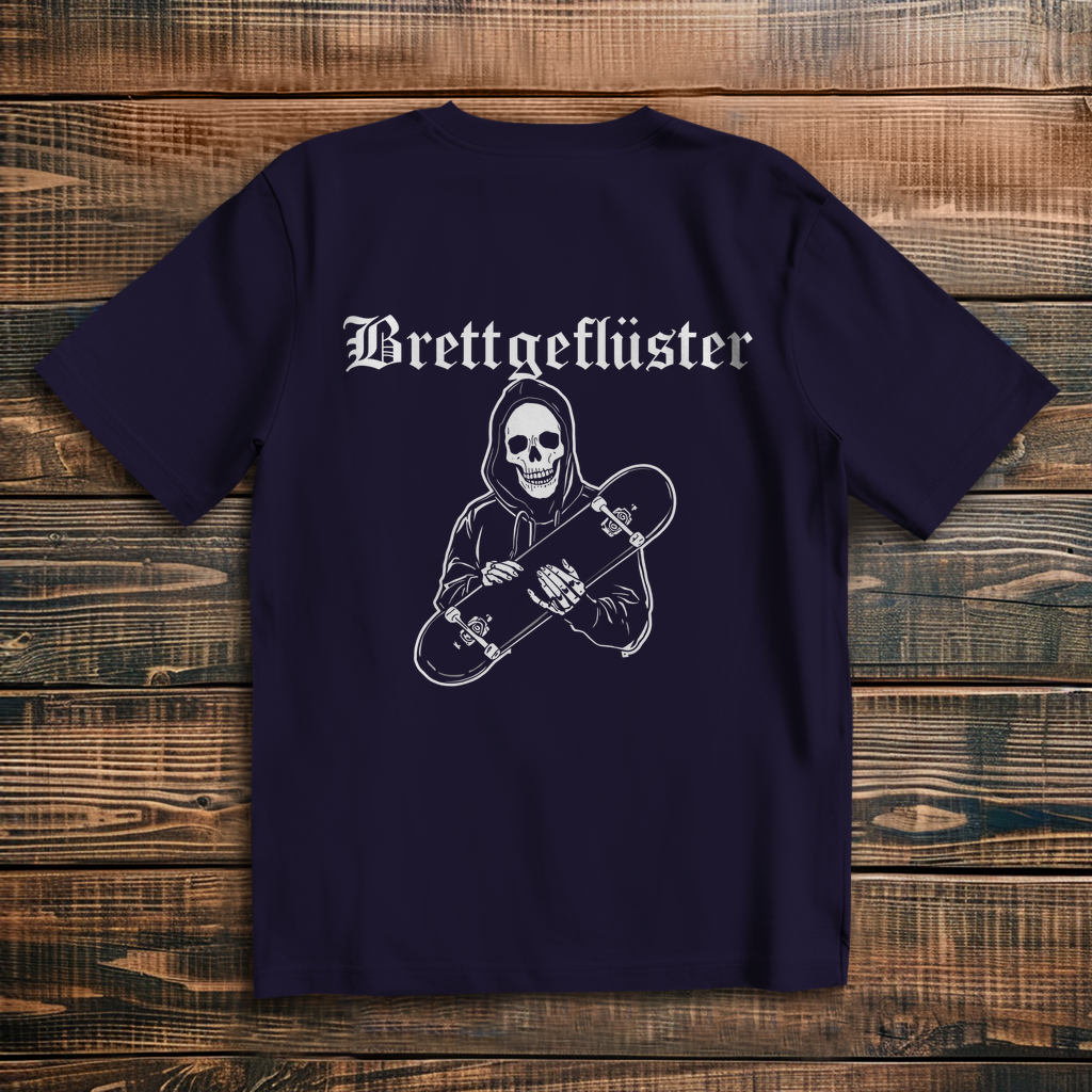 Oversize T-Shirt Brettgeflüster 1 white