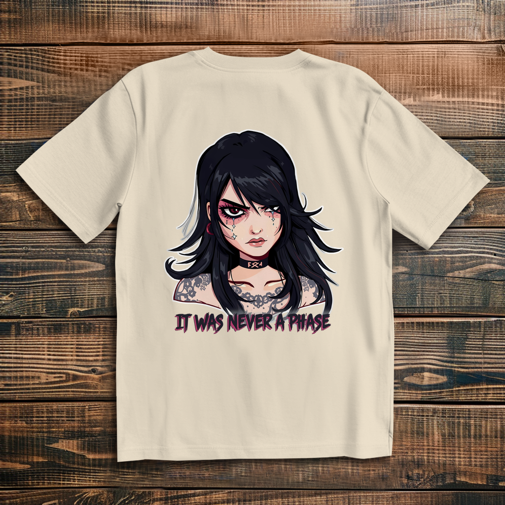 Oversize T-Shirt It Was Never A Phase 8