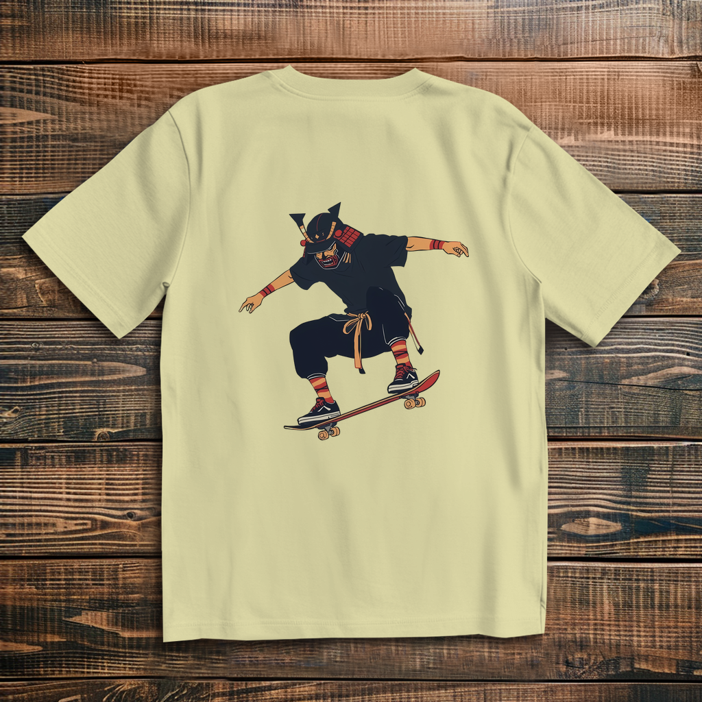Oversized T-Shirt Skating Samurai 3