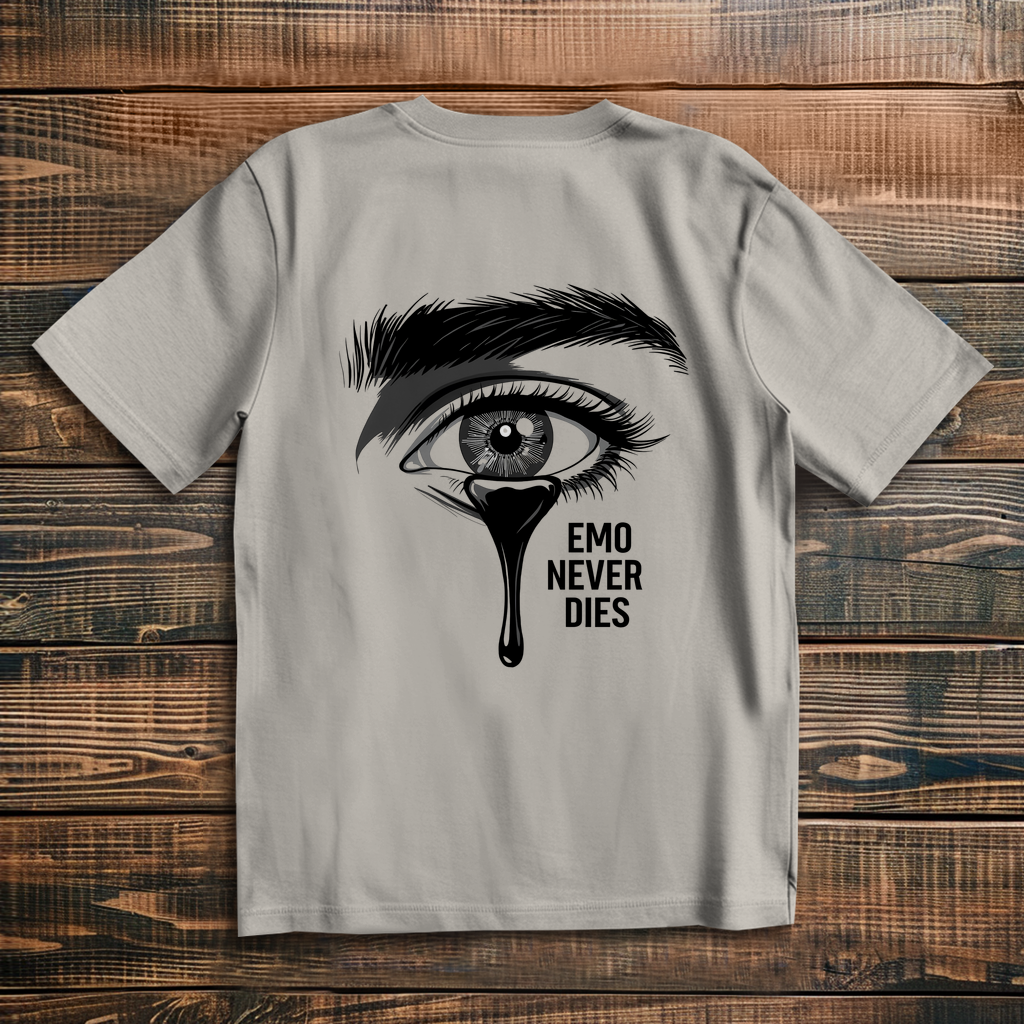 Oversize T-Shirt Emo Never Dies 12