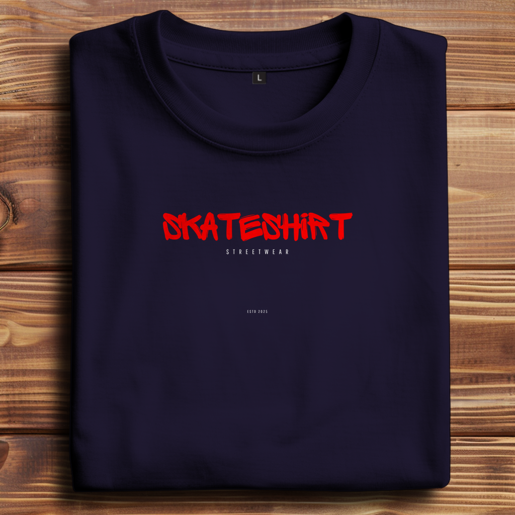 Oversize T-Shirt Skateshirt Original white