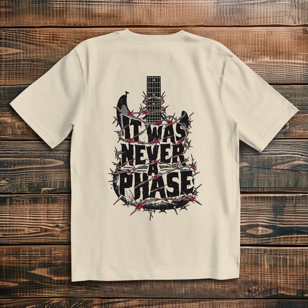 Oversize T-Shirt It Was Never A Phase 6