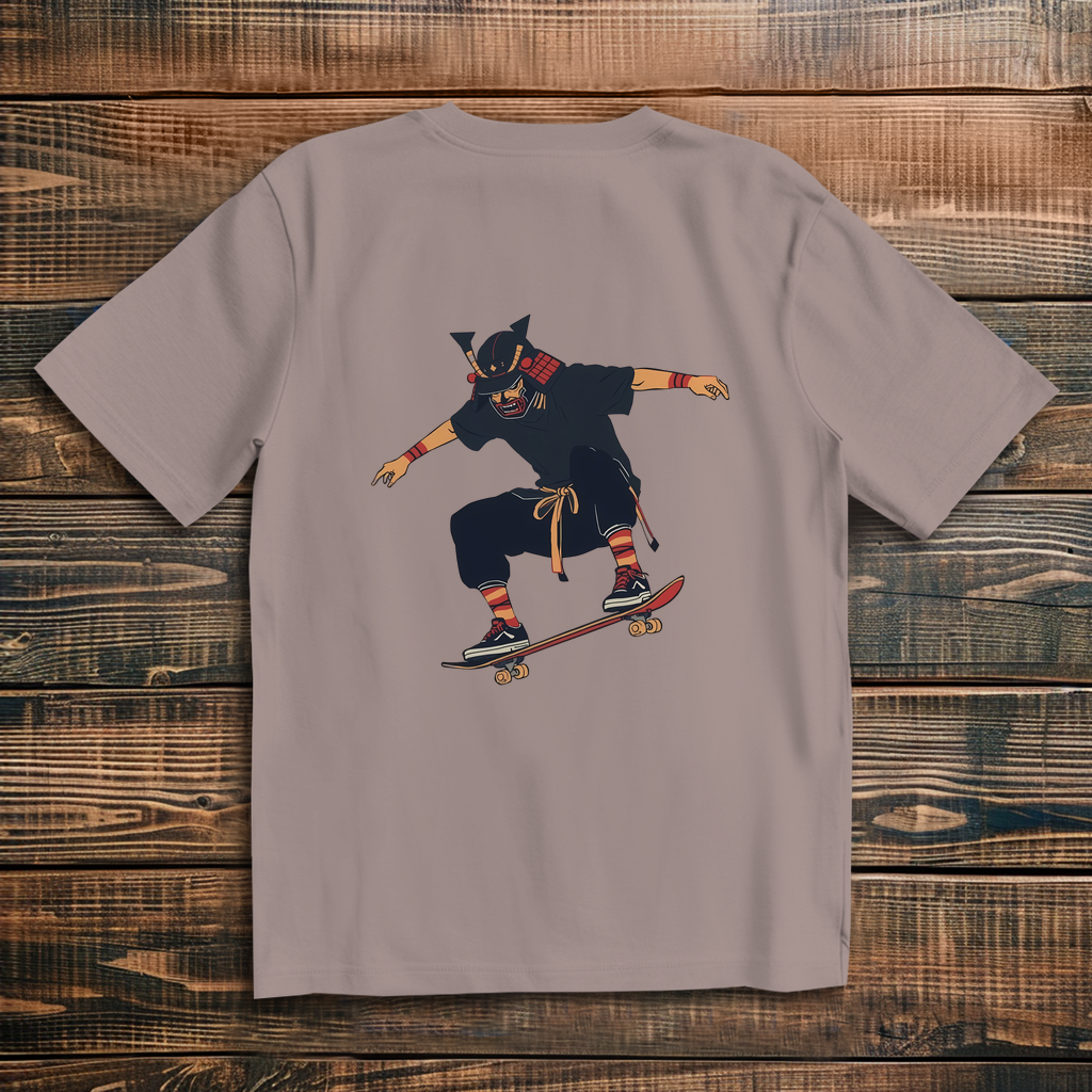 Oversized T-Shirt Skating Samurai 3