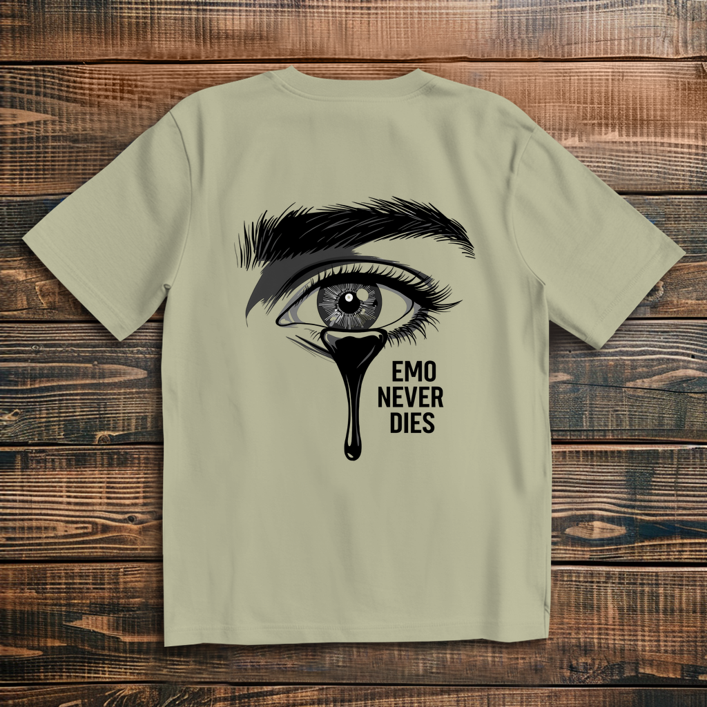 Oversize T-Shirt Emo Never Dies 12