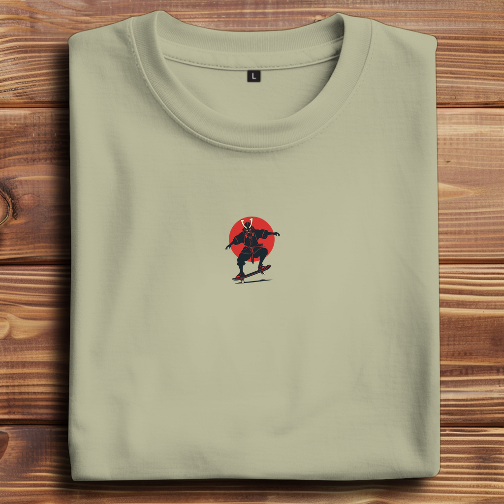 Oversized T-Shirt Skating Samurai 1