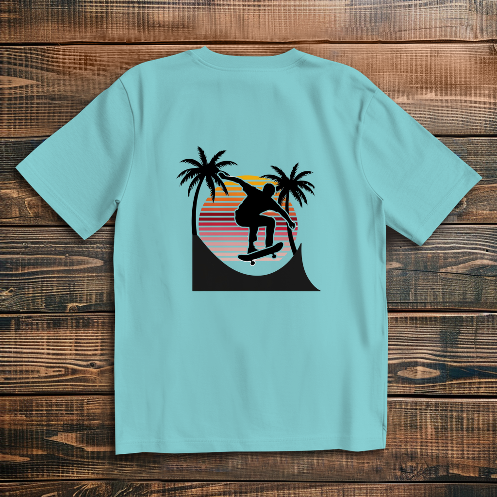 Oversize T-Shirt Sunset Stunt