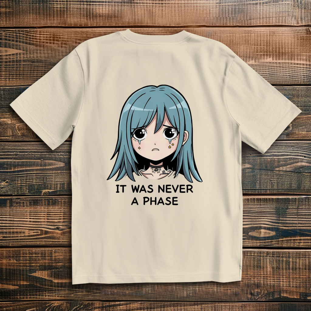 Oversize T-Shirt It Was Never A Phase 9