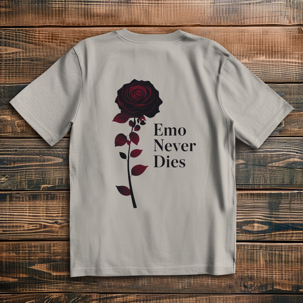 Oversized T-Shirt Emo Never Dies 5