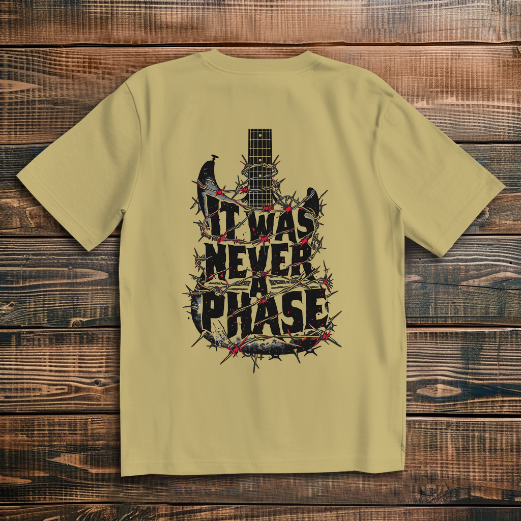 Oversize T-Shirt It Was Never A Phase 6