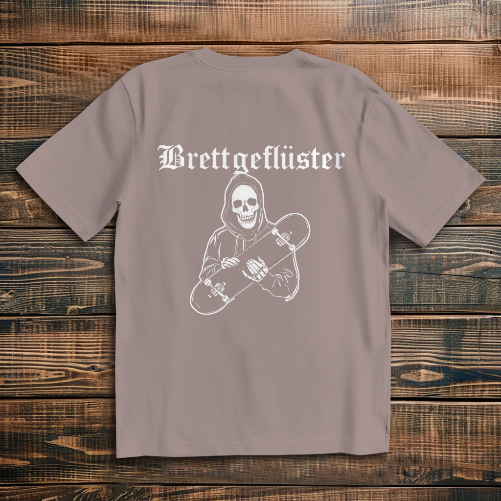 Oversize T-Shirt Brettgeflüster 1 white