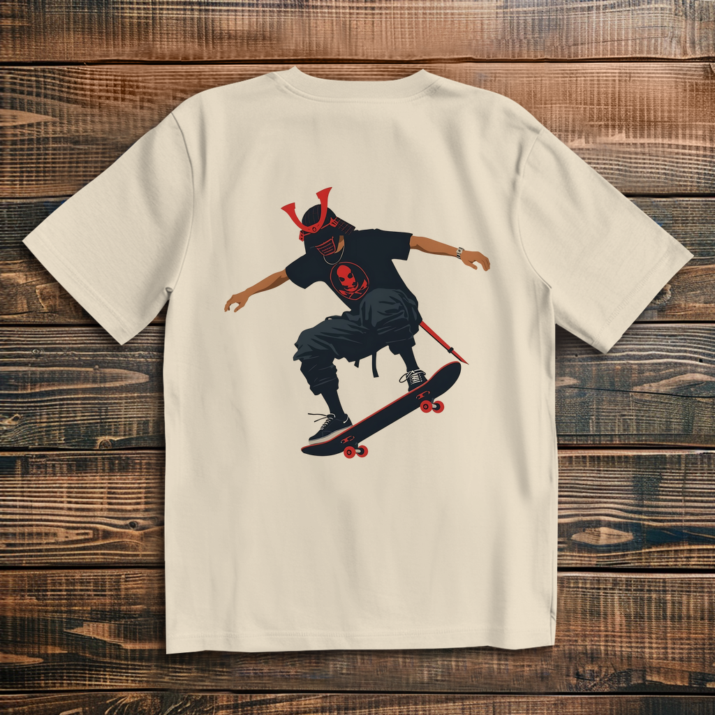 Oversized T-Shirt Skating Samurai 2