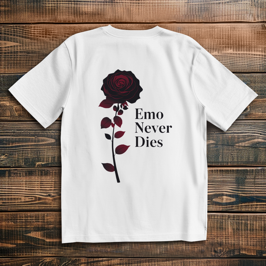 Oversized T-Shirt Emo Never Dies 5