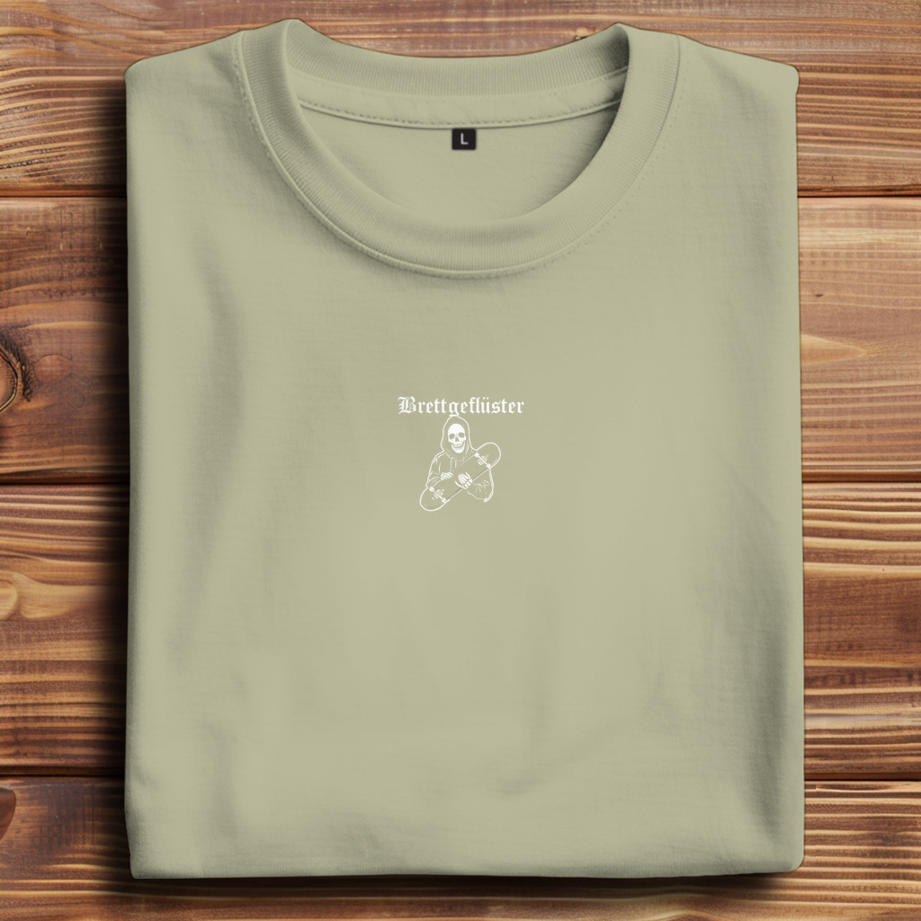 Oversize T-Shirt Brettgeflüster 1 white