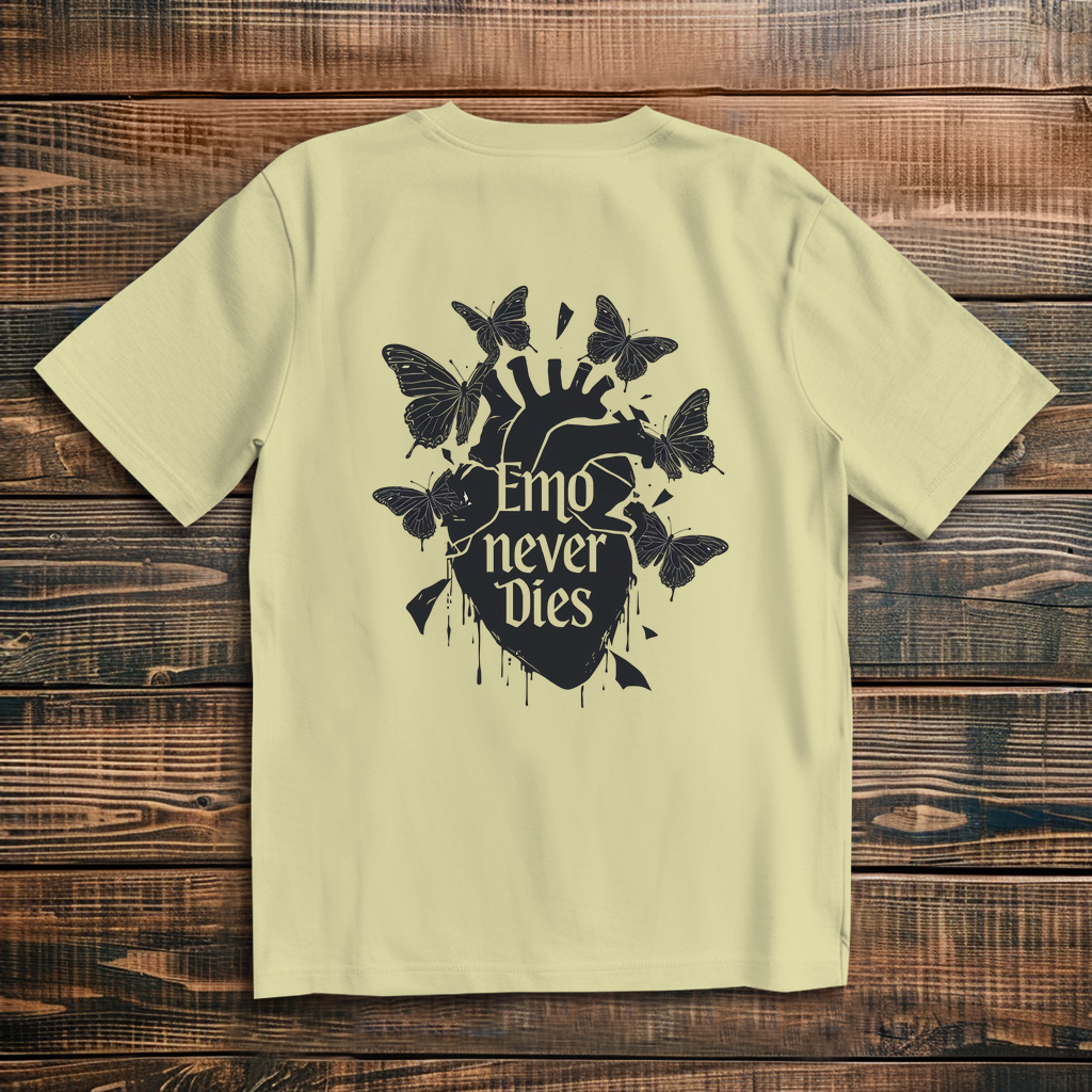 Oversize T-Shirt Emo Never Dies 10