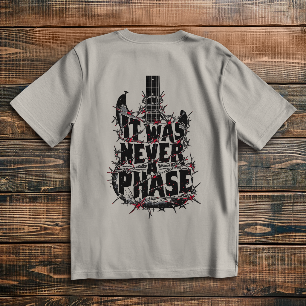 Oversize T-Shirt It Was Never A Phase 6