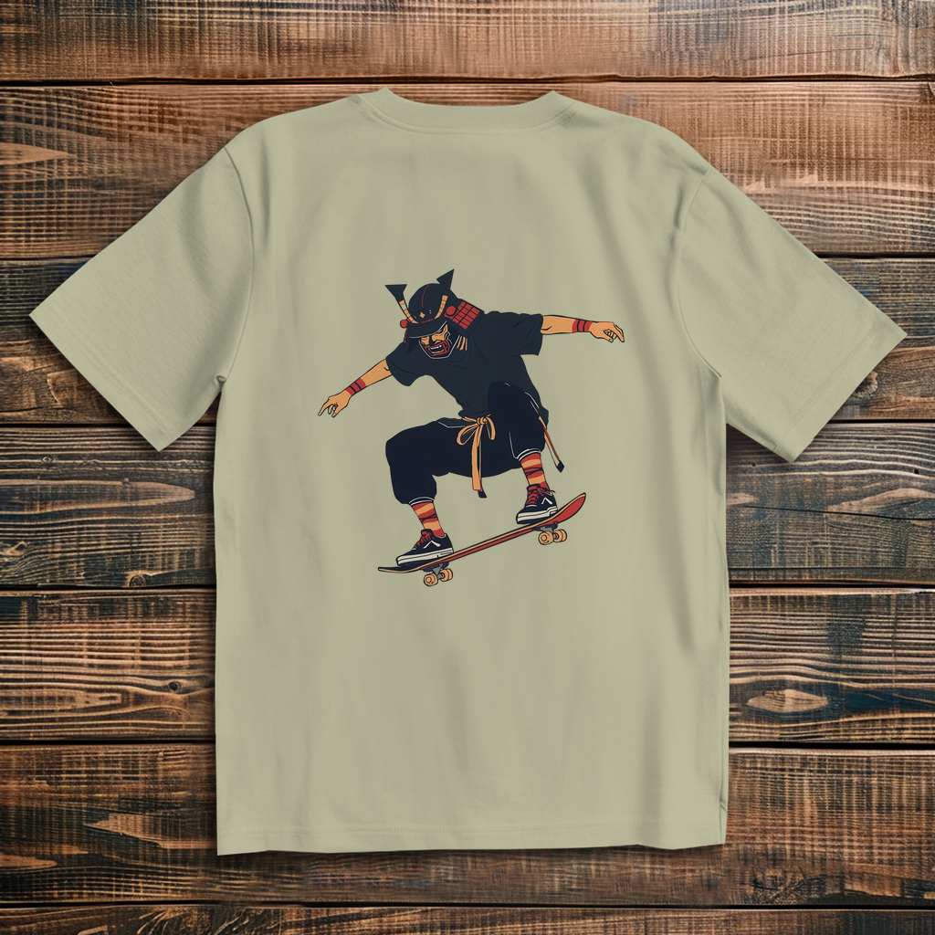 Oversized T-Shirt Skating Samurai 3