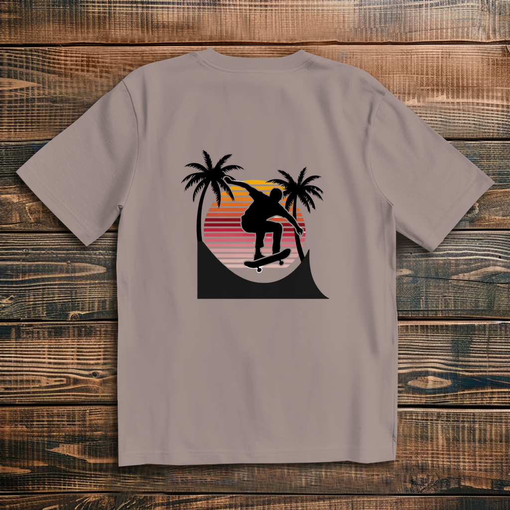Oversize T-Shirt Sunset Stunt