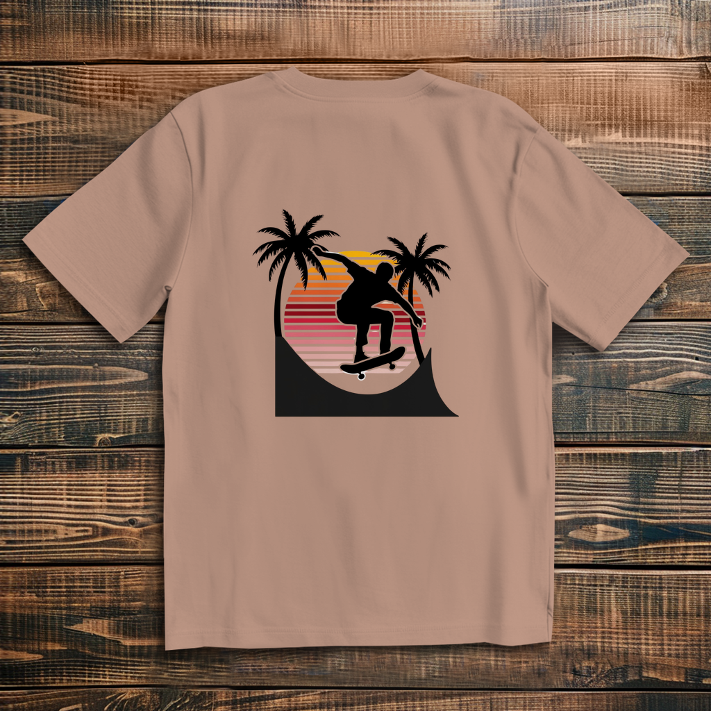 Oversize T-Shirt Sunset Stunt