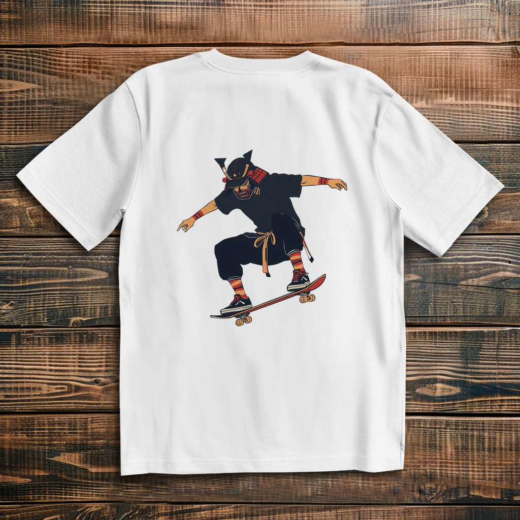 Oversized T-Shirt Skating Samurai 3
