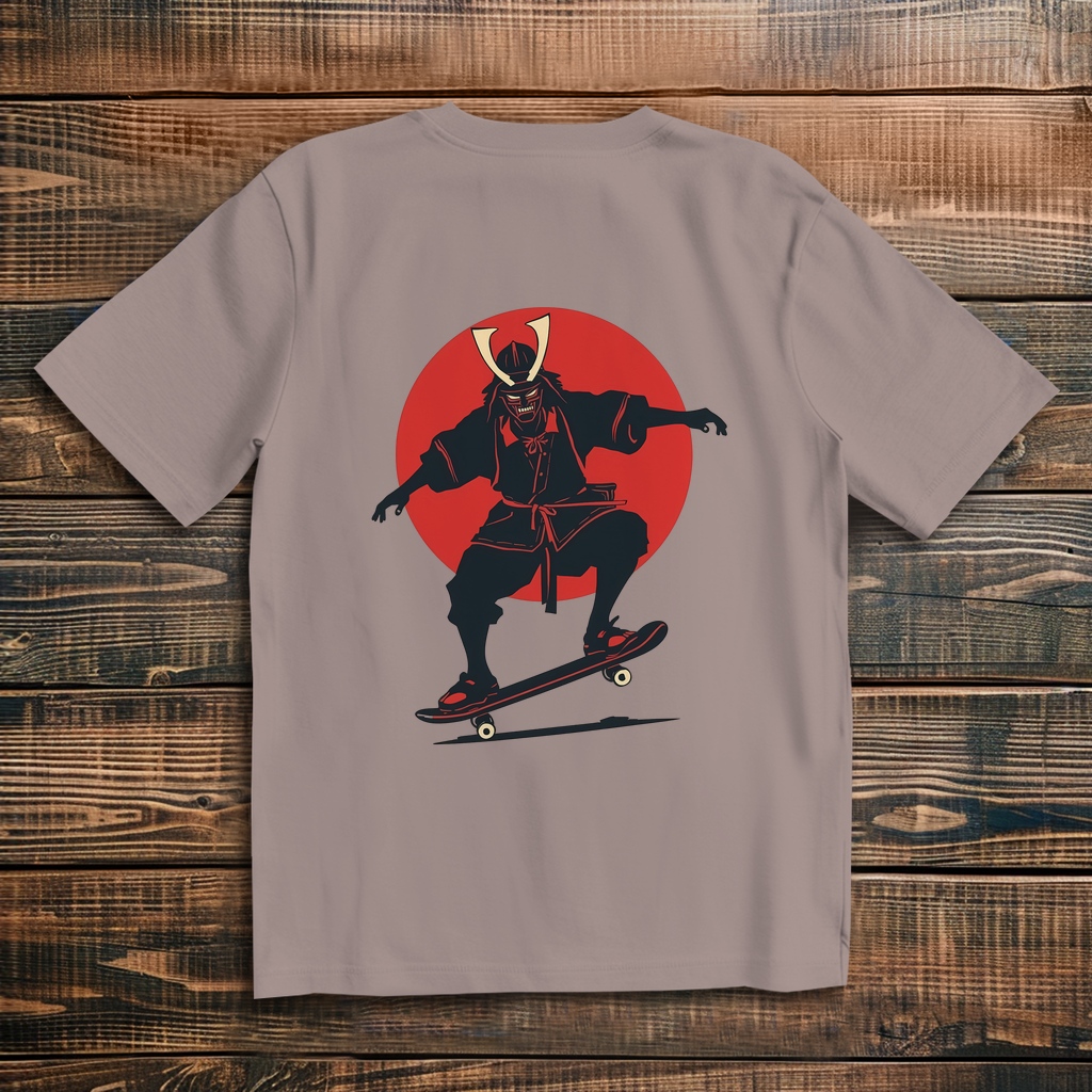 Oversized T-Shirt Skating Samurai 1