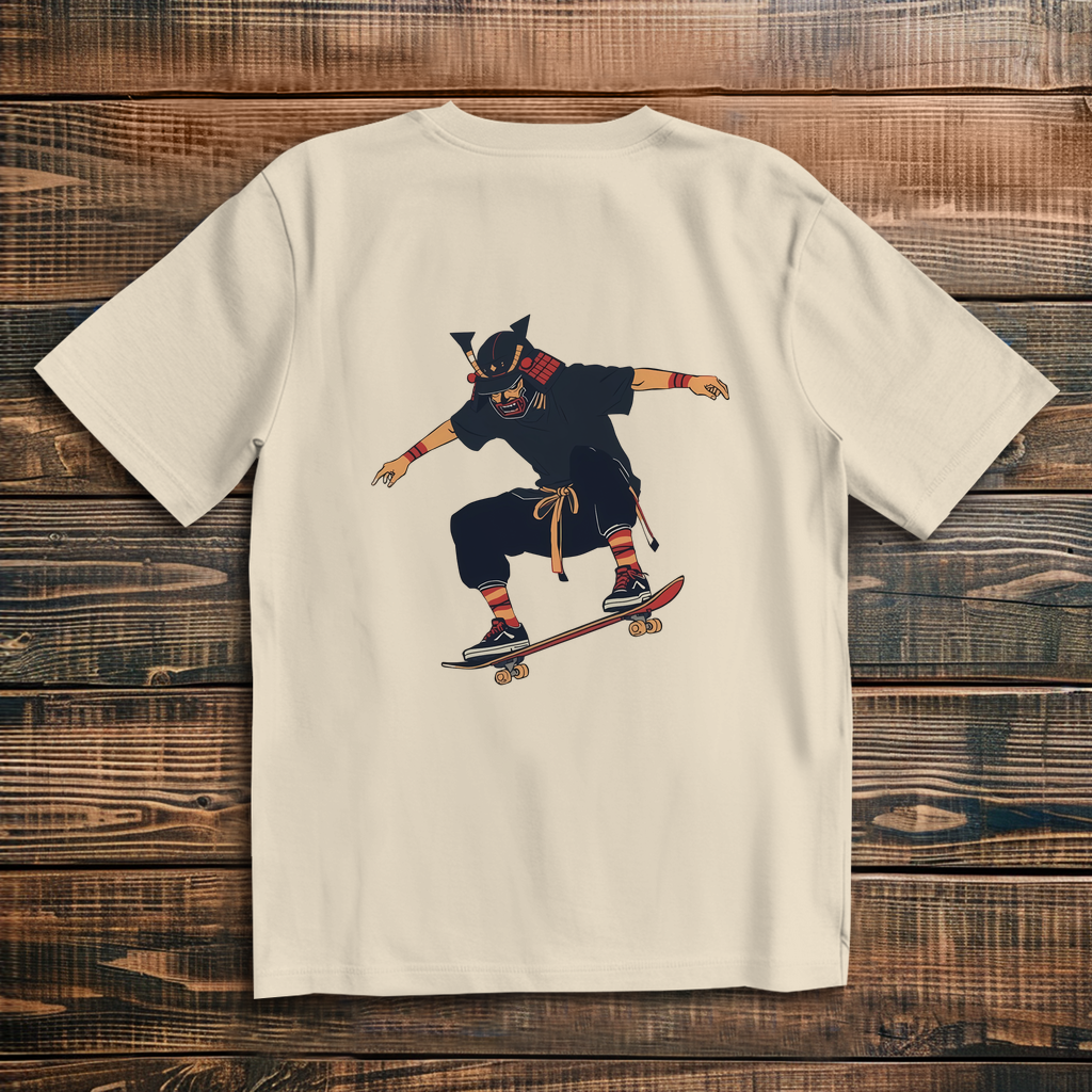 Oversized T-Shirt Skating Samurai 3
