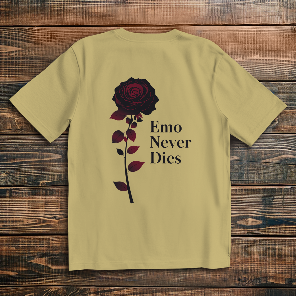 Oversized T-Shirt Emo Never Dies 5