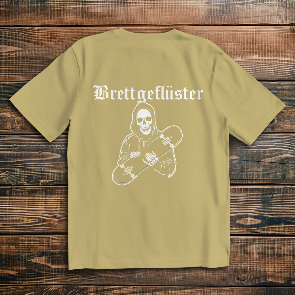 Oversize T-Shirt Brettgeflüster 1 white