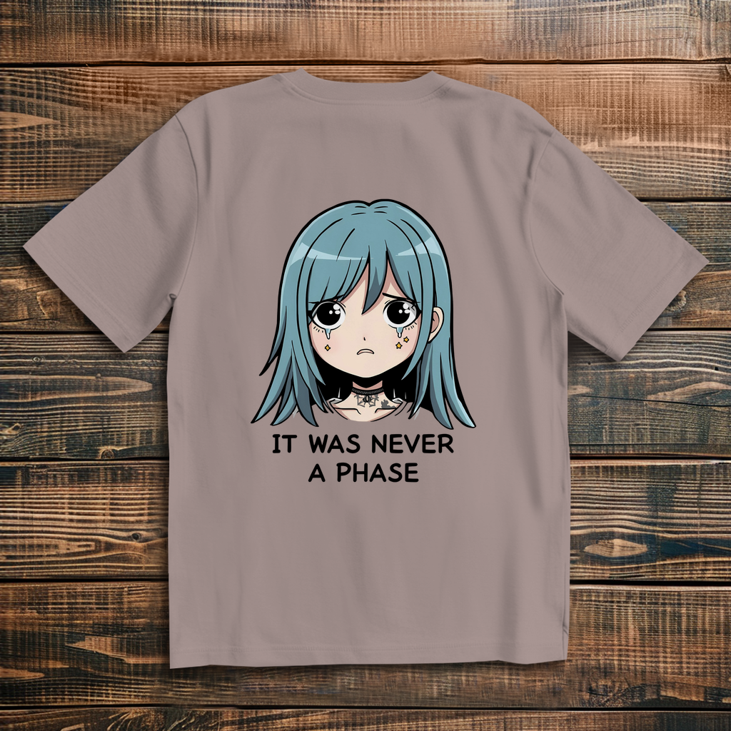 Oversize T-Shirt It Was Never A Phase 9