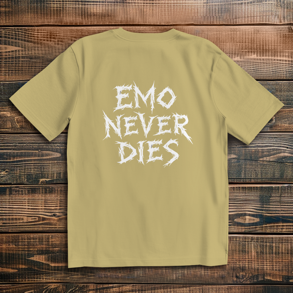 Oversized T-Shirt Emo Never Dies 2