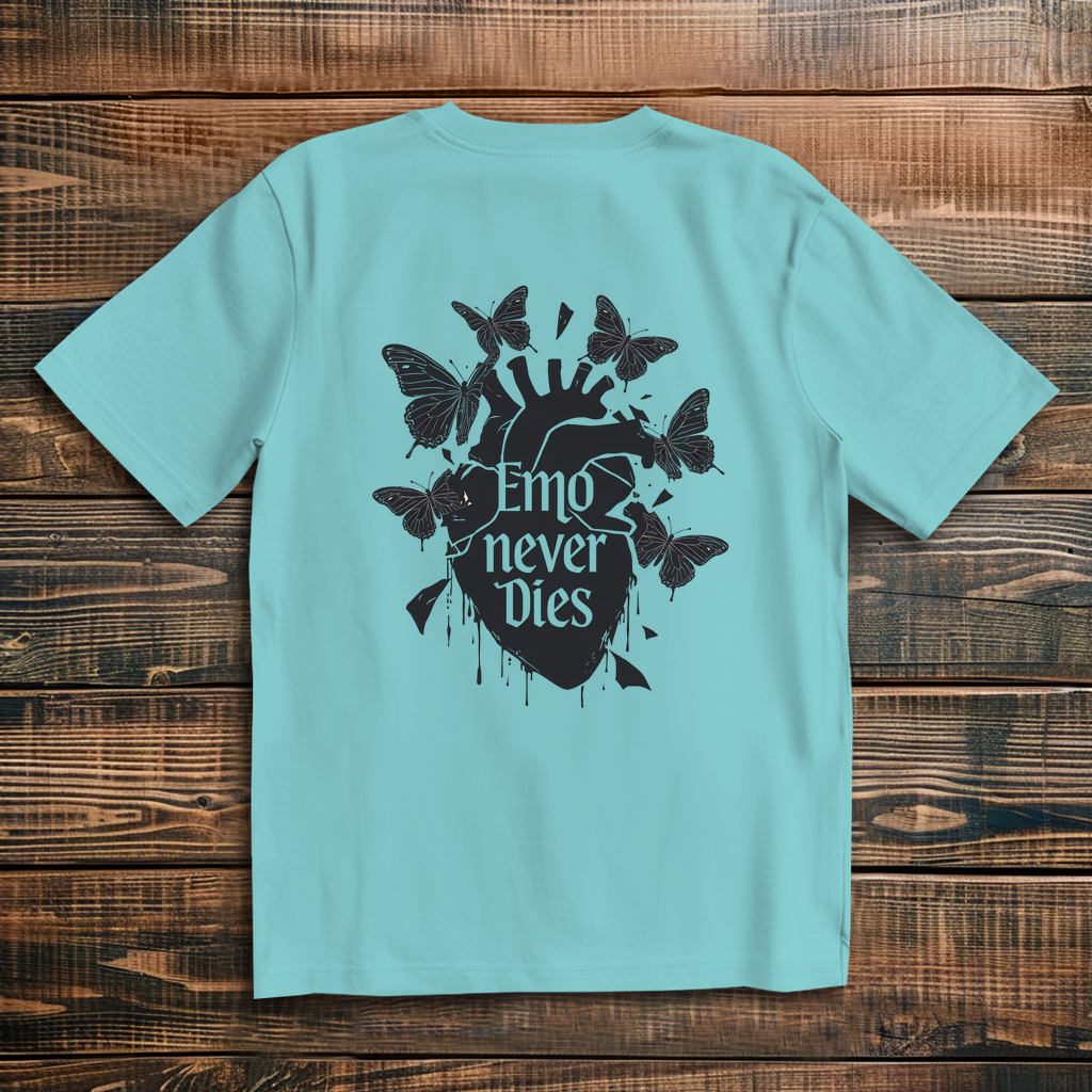 Oversize T-Shirt Emo Never Dies 10