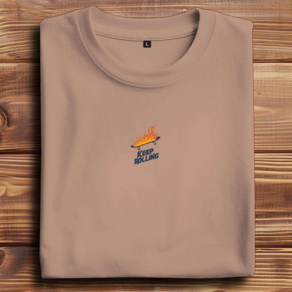 Oversized T-Shirt Keep Rolling 1