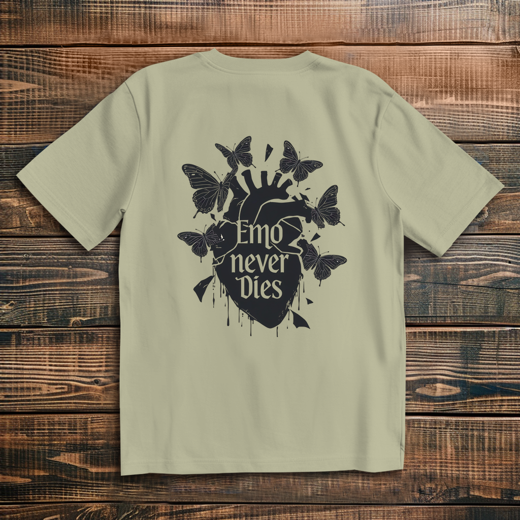 Oversize T-Shirt Emo Never Dies 10