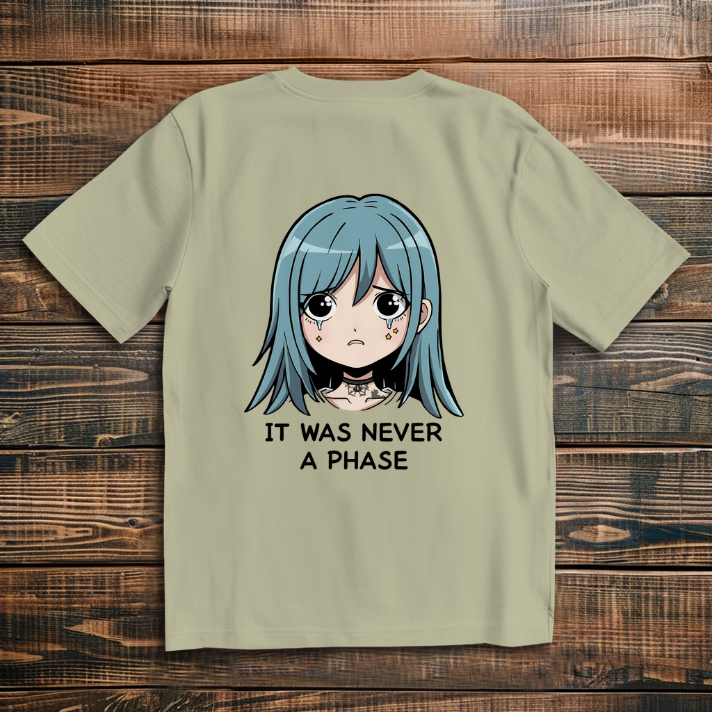 Oversize T-Shirt It Was Never A Phase 9