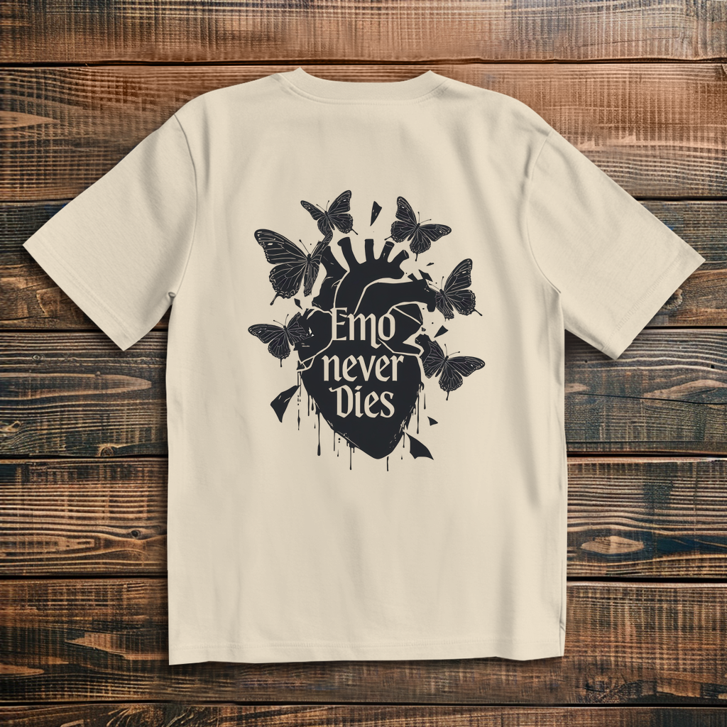 Oversize T-Shirt Emo Never Dies 10