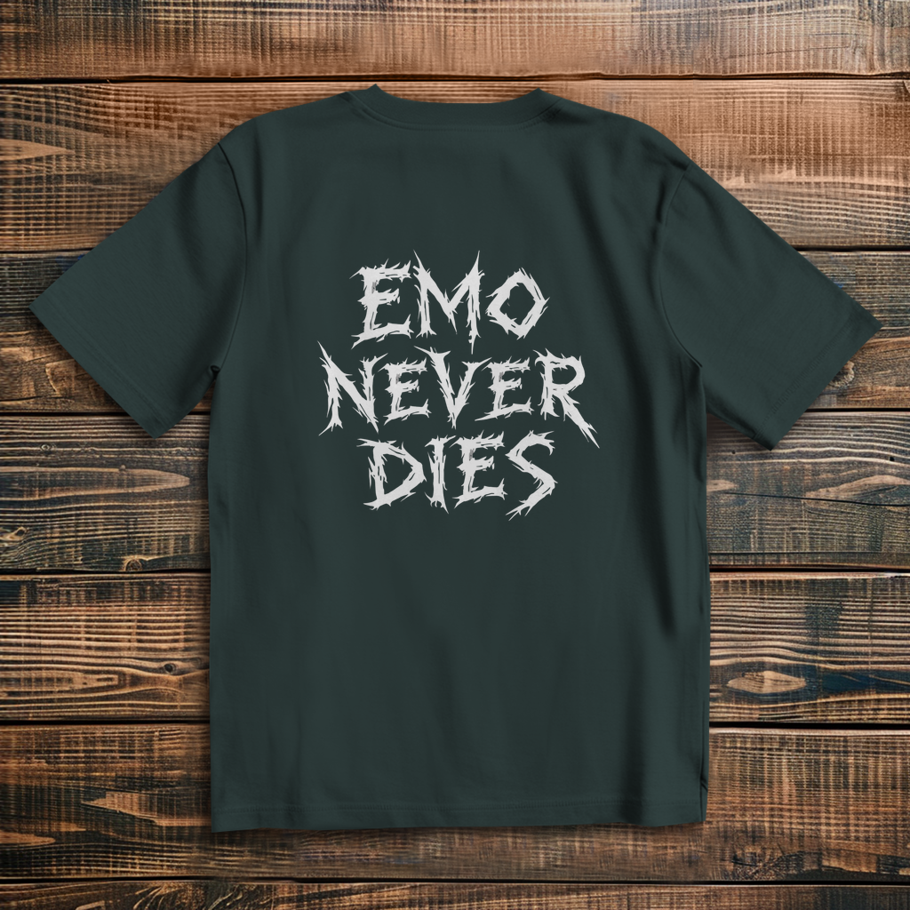 Oversized T-Shirt Emo Never Dies 2