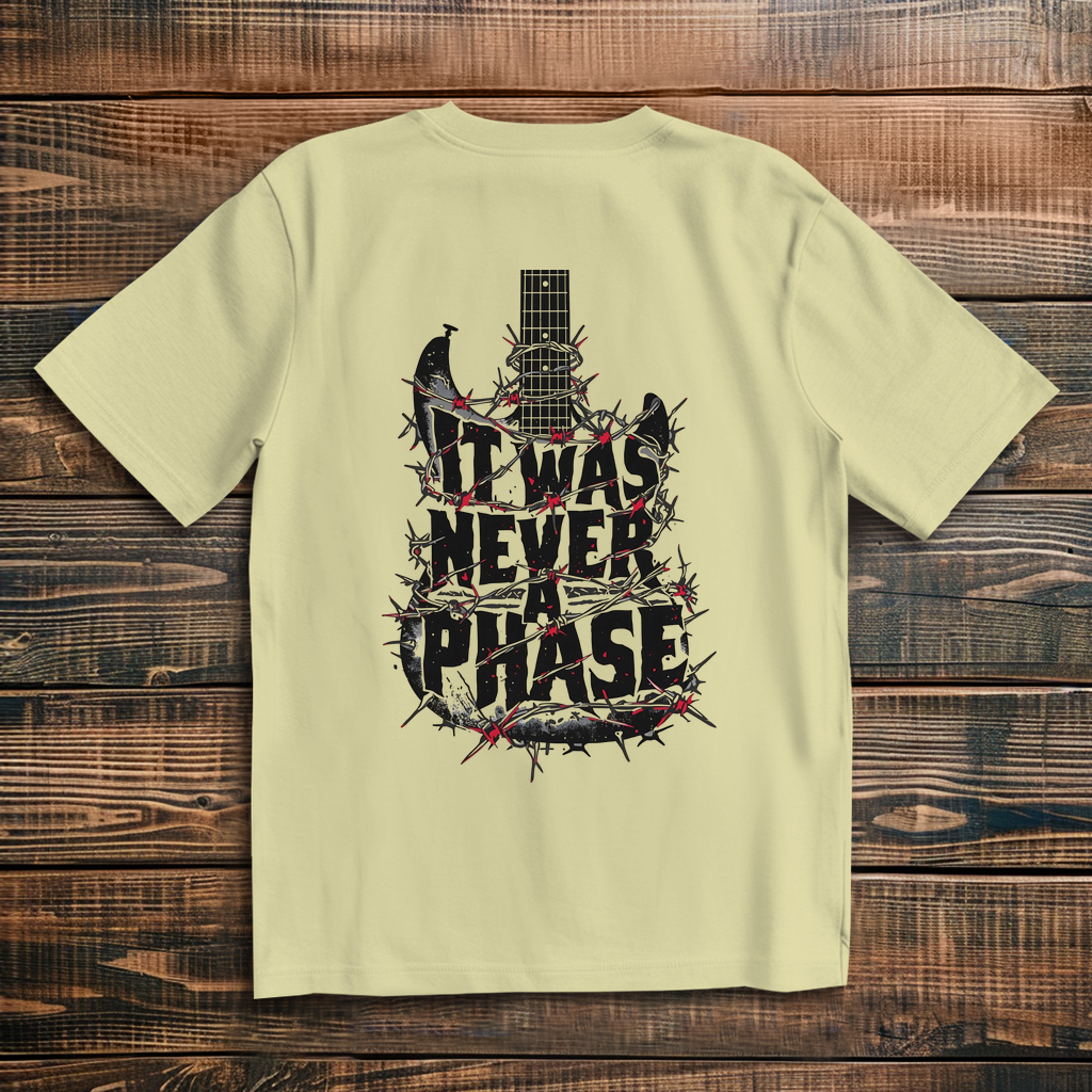 Oversize T-Shirt It Was Never A Phase 6