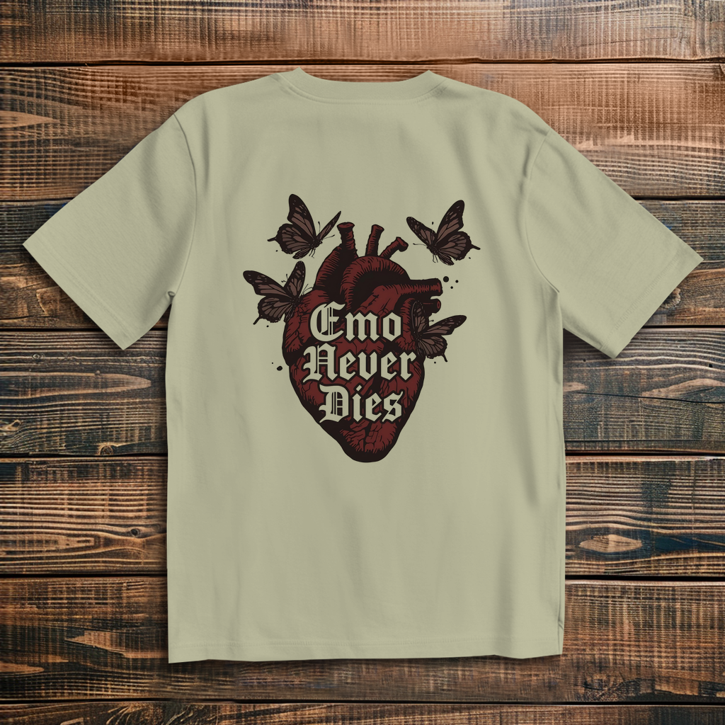 Oversize T-Shirt Emo Never Dies 11