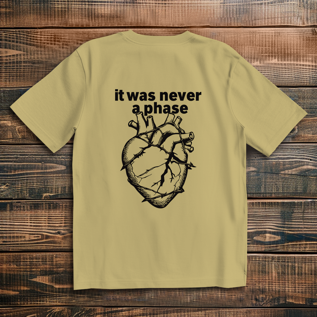 Oversize T-Shirt It Was Never A Phase 3