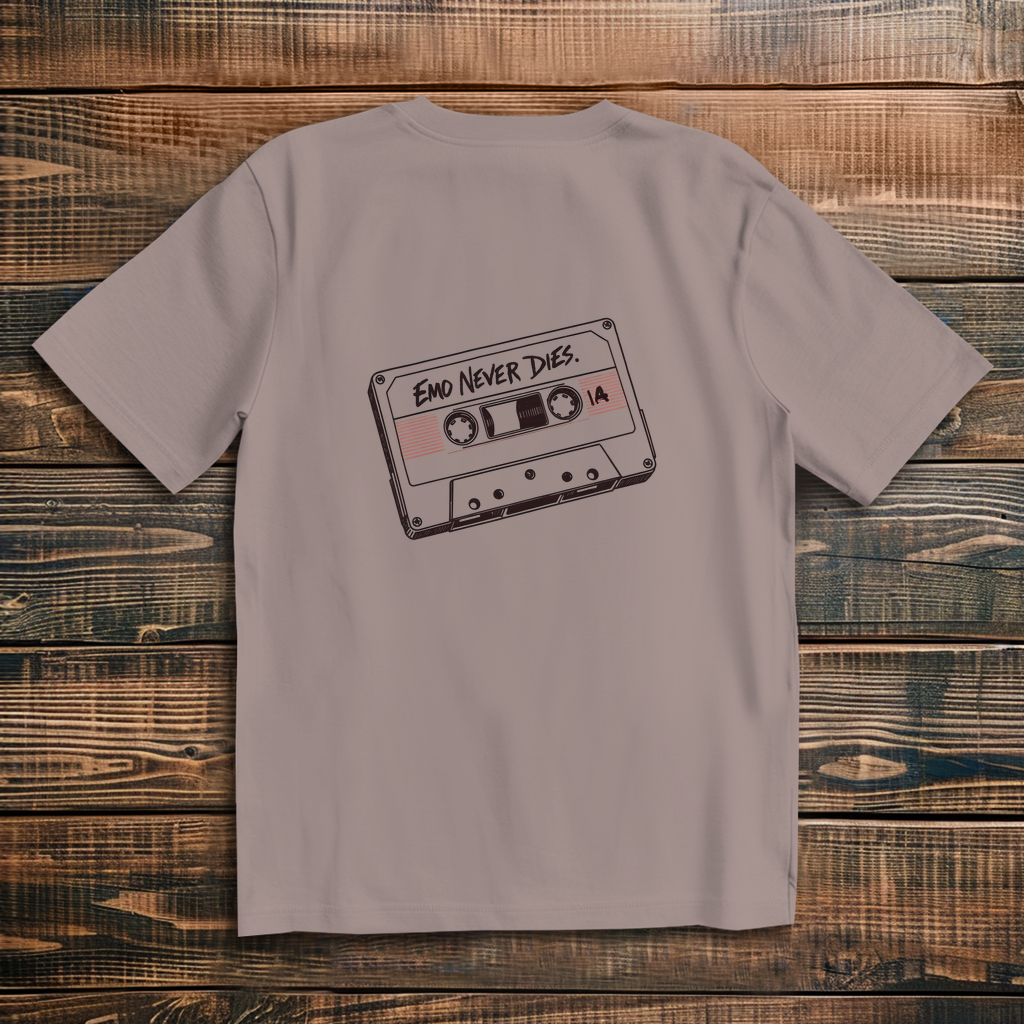 Oversize T-Shirt Emo Never Dies 8