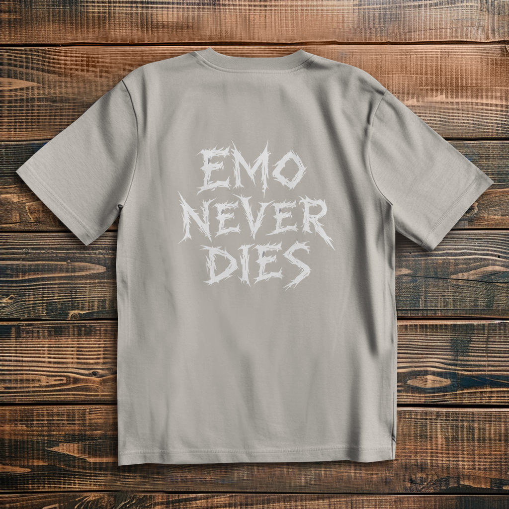 Oversized T-Shirt Emo Never Dies 2