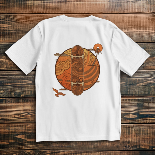 Oversize T-Shirt Skateboard 70s 2