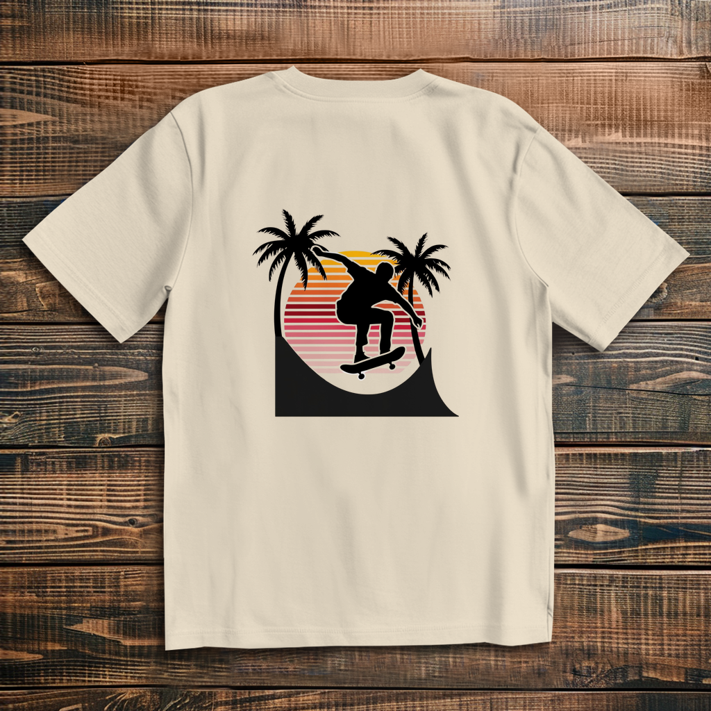Oversize T-Shirt Sunset Stunt
