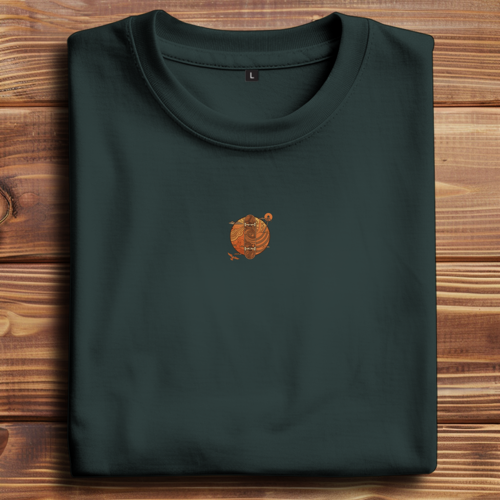 Oversize T-Shirt Skateboard 70s 2