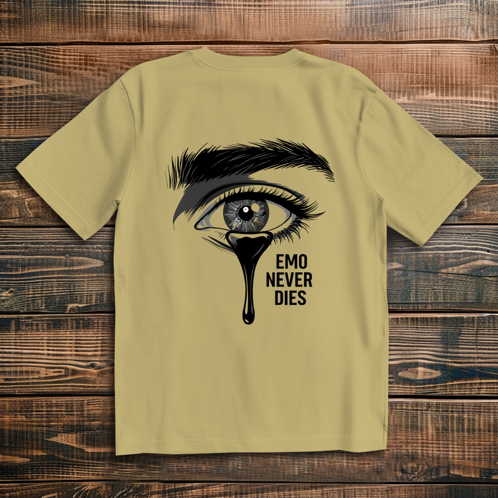 Oversize T-Shirt Emo Never Dies 12