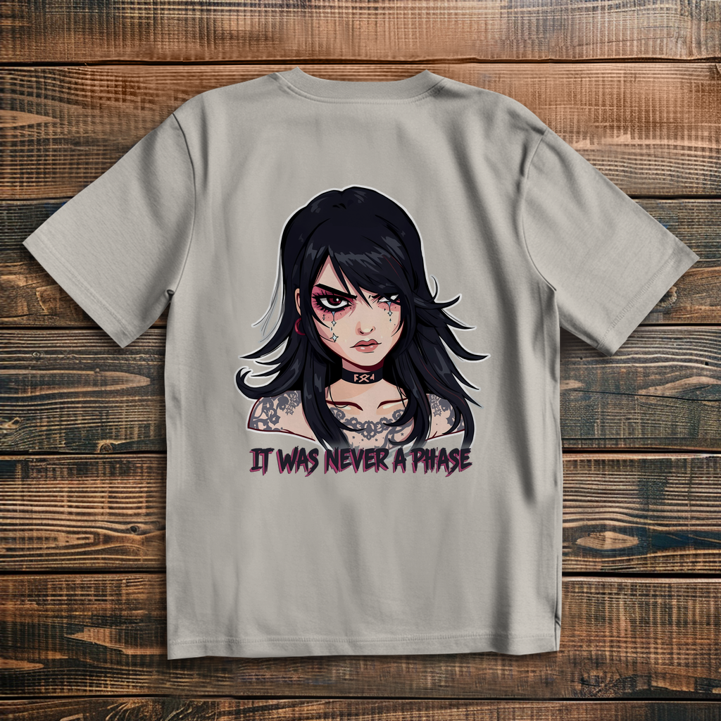 Oversize T-Shirt It Was Never A Phase 8