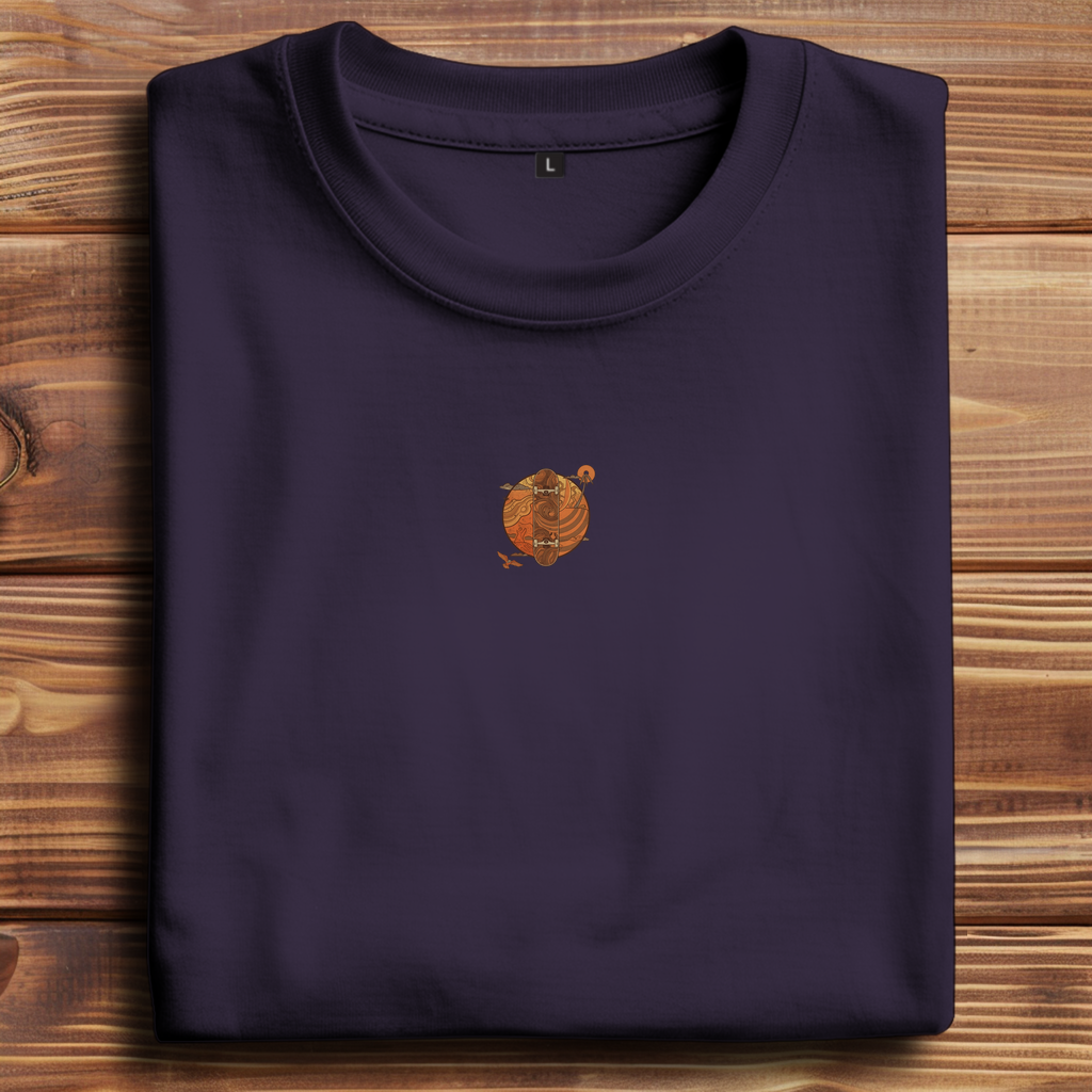 Oversize T-Shirt Skateboard 70s 2